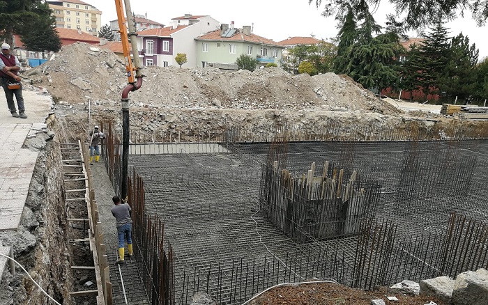 KARŞIYAKA ORTAOKULU İNŞAATI BAŞLADI