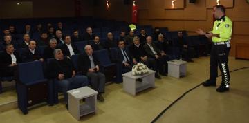 BELEDİYE’DEN OTOBÜS ŞOFÖRLERİNE EĞİTİM