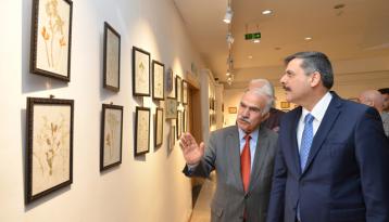 ‘KURUMUŞ ÇİÇEKLER’ SERGİSİ AÇILDI!