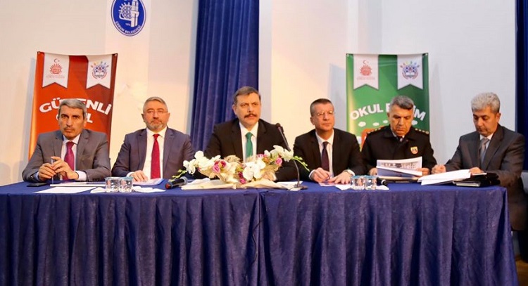 OKULLARIN GÜVENLİĞİ GÖRÜŞÜLDÜ