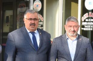 AŞGIN’A ESNAF ODALARINDAN TEŞEKKÜR