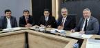 AHLATCI PARTİ YÖNETİMİYLE BİR ARAYA GELDİ