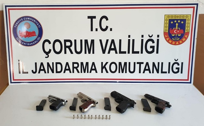 DODURGA’DA SİLAH BULUNDU