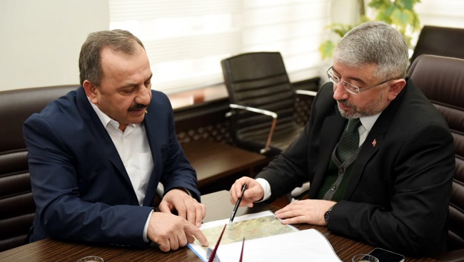 ESNAFIN TALEBİ BAŞKANA İLETİLDİ
