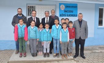 ORTAKÖY’DEKİ OKULLARDA İNCELEME YAPTI