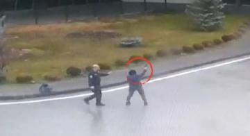 EŞİYLE TARTIŞIP HAVAYA ATEŞ AÇTI