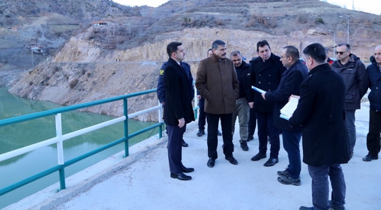 YAĞMUR DERESİ GÖLETİNDE İNCELEME