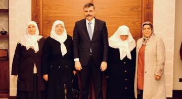 ORTAKÖYLÜ ANNELERDEN VALİ’YE ZİYARET