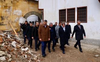 ÇORUM KALESİNDE İNCELEMELERDE BULUNDU