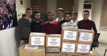 DEPREMZEDE ÇOCUKLARA OYUNCAK KAMPANYASI