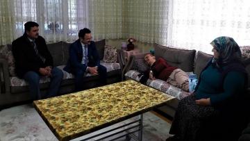 KAYMAKAM ALKAN’DAN ENGELLİLERE ZİYARET