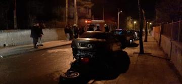 PARK HALİNDEKİ OTOMOBİL YANDI