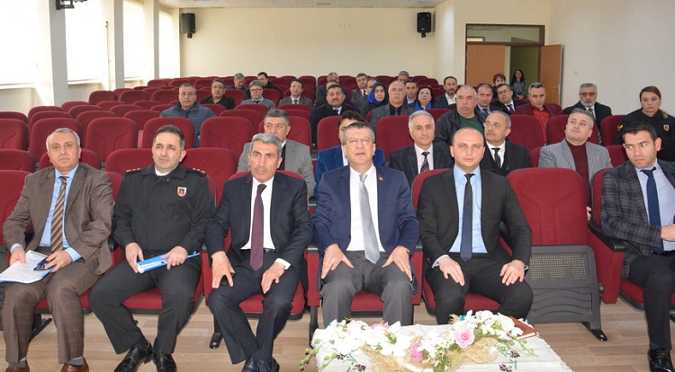 OKUL GÜVENLİĞİ TOPLANTISI GERÇEKLEŞTİRİLDİ