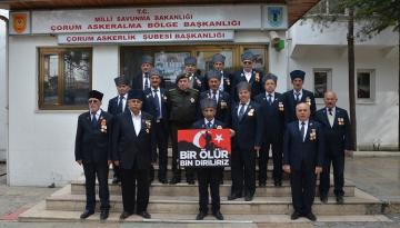 ÇORUM’UN GAZİLERİNDEN ÖRNEK DAVRANIŞ