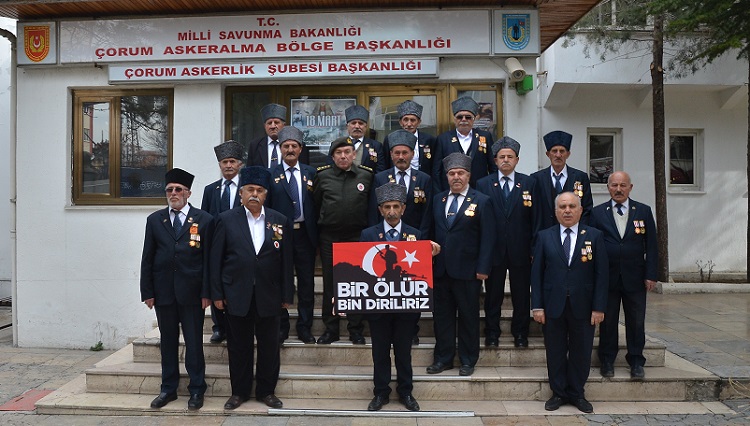 ÇORUM’UN GAZİLERİNDEN ÖRNEK DAVRANIŞ