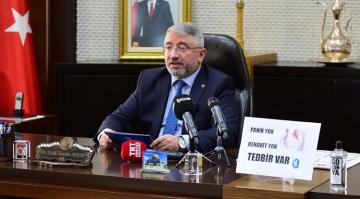 BAŞKAN AŞGIN HALKI BİLGİLENDİRDİ