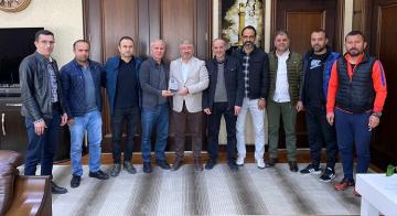 VETERANLAR’DAN BAŞKAN’A TEŞEKKÜR ZİYARETİ