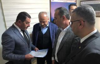 ŞOFÖRLERİN SORUNLARI BAKANA İLETİLDİ
