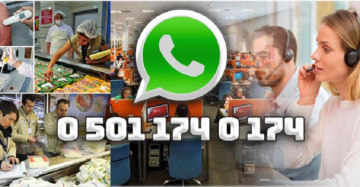 WHATSAPP GIDA İHBAR HATTI DEVREDE