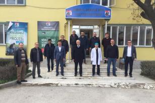 SAĞLIK ÇALIŞANLARINA DESTEK VERDİLER
