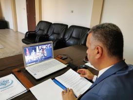 İL BAŞKANLARI TELEKONFERANSLA TOPLANDI