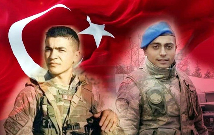 SURİYE’DE 2 ASKERİMİZ ŞEHİT DÜŞTÜ