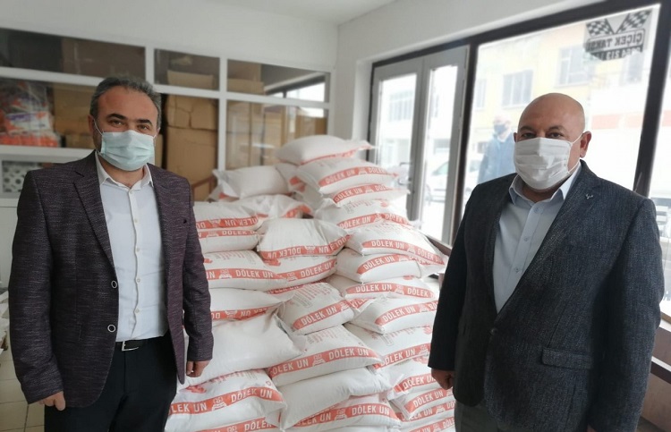 GIDA BANKASINA BAĞIŞ YAPTILAR