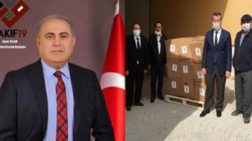 ÇORUM’A 700 KOLİ YARDIM GÖNDERDİLER