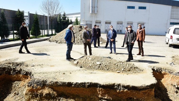 TERMİNAL İÇERİSİNE İTFAİYE MÜFREZESİ