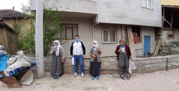 ORTAKÖY BELEDİYESİNDEN MASKE VE KOLONYA