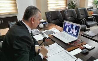 AHLATCI VİDEO KONFERANSTAN SESLENDİ