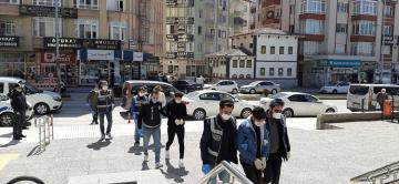 MASKELİ GASPÇILAR ADLİYEYE ÇIKTI