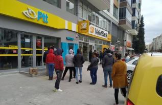 PTT SOSYAL MESAFE UYARISI YAPTI