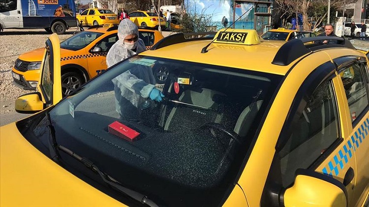 TİCARİ TAKSİLERDE VİRÜS TEDBİRLERİ
