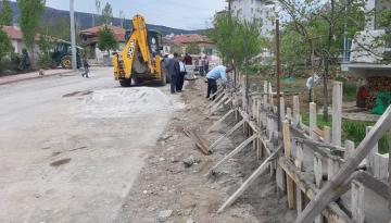 BELEDİYE ÇALIŞMALARA DEVAM EDİYOR