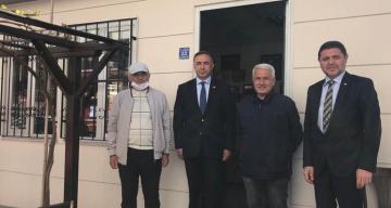 MAHALLE MUHTARLARINI ZİYARET ETTİLER