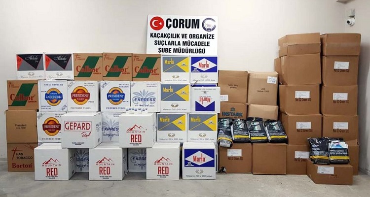 KAÇAK SİGARAYA GEÇİT VERİLMEDİ