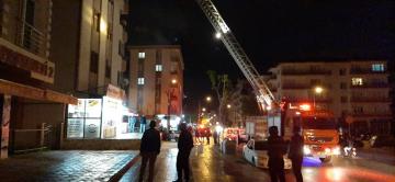 FIRININ BACASINDA YANGIN ÇIKTI