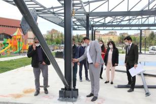 BELEDİYE YATIRIMLARINI İNCELEDİLER