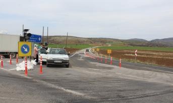 O YOL AĞIR VASITALARA YASAKLANDI