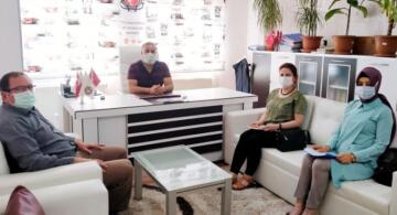 MUSTAFA BAYRAK’TAN NEZAKET ZİYARETİ