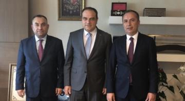 ANAYASA MAHKEMESİ ÜYESİ BAĞCI’YA ZİYARET