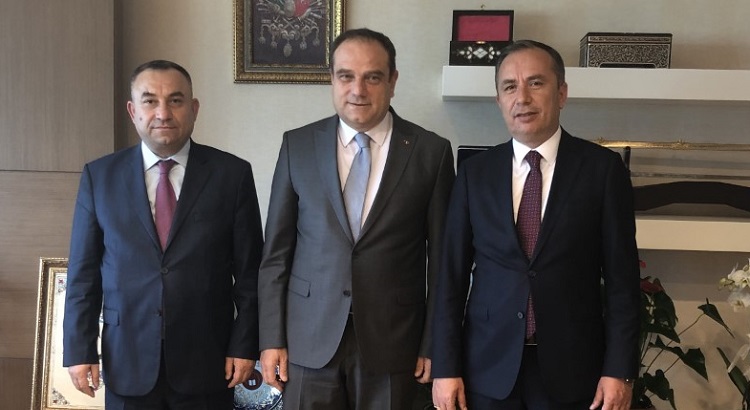 ANAYASA MAHKEMESİ ÜYESİ BAĞCI’YA ZİYARET