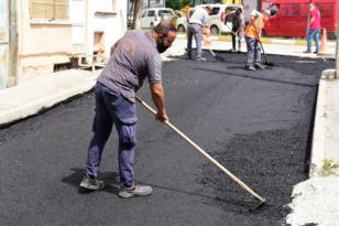 MİLÖNÜ SOKAKLARIN ASFALTLARI YENİLENDİ