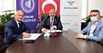 BELEDİYE İŞKUR İLE PROTOKOL İMZALADI