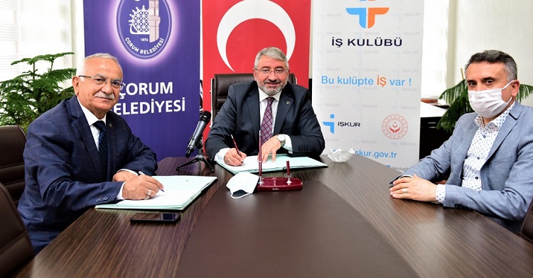 BELEDİYE İŞKUR İLE PROTOKOL İMZALADI