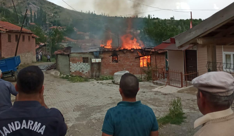 YANGIN HABERİ ÇORUM’U ÜZDÜ