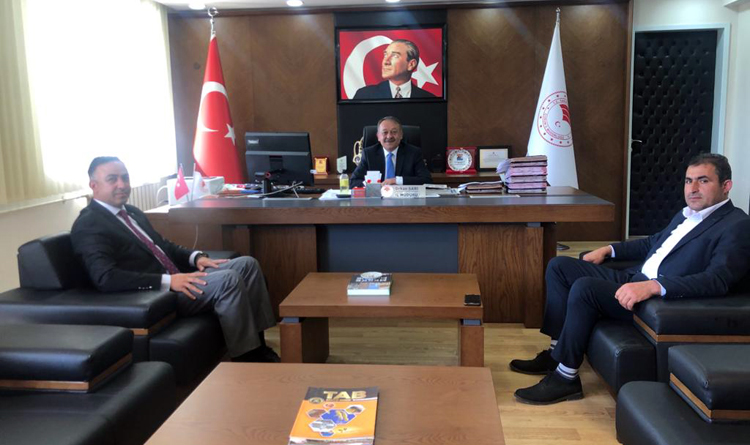 TARIM MÜDÜRÜ SARI’YI ZİYARET ETTİLER
