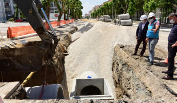 YAĞMUR SUYU HATTI ÇALIŞMASI