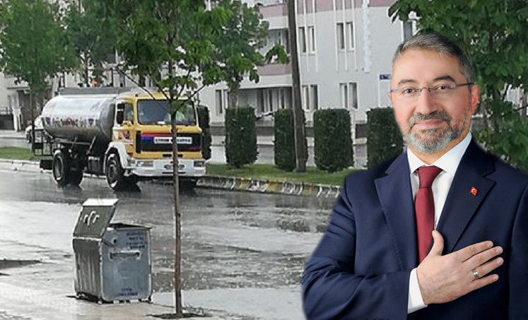 YAĞMUR HABERİNE ESPRİLİ YANIT